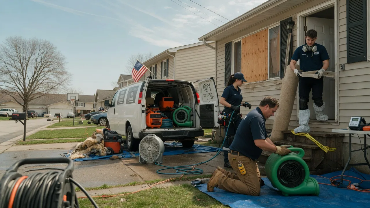 Water Damage Restoration in Dennison, OH near me